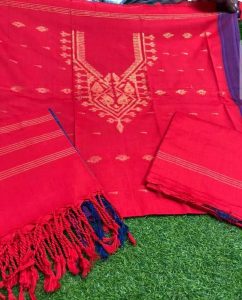Dhakaya Jamdani Three-Piece - Image 7