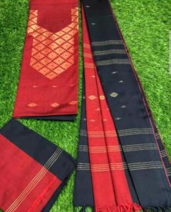 Dhakaya Jamdani Three-Piece