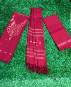 Dhakaya Jamdani Three-Piece - Image 4